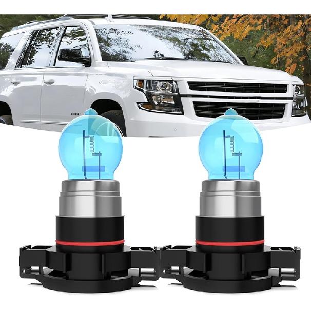 Halogen Headlights Fit For Chevrolet Chevy Tahoe 2000-2006 Headlight Bulbs,9005/HB3/H10 High Beam+ 9006/HB4 Low Beam+ 880/881/H27 Fog Light