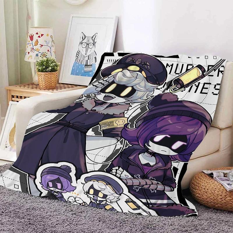 Warm Winter Blankets A-Murder A-Drones Microfiber Bedding Sofa Bed Fleece Camping Custom Nap Fluffy Soft Blankets King Size