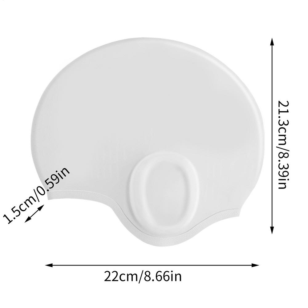 Silicone Swimming Caps For Men Women Adults Elastic Swim Hat Durable Waterproof Bathing Caps Non Slip Pool Hats To Keep Hair Dry