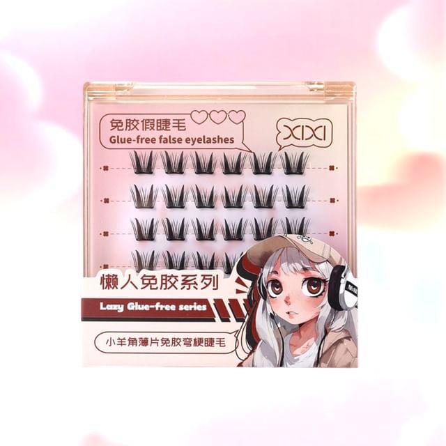 xixi - Glue-free False Eyelashes - Lamb Horn #Little Lamb Horns