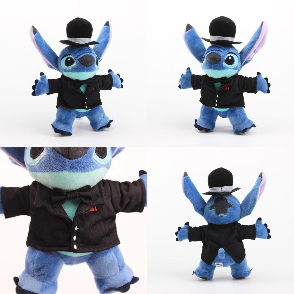 Lussuoso e Coccoloso Nuovo Costume Anime Lilo Stitch Orsacchiotto Peluche Bambino Giocattolo Morbido Regalo Bambola Giocattoli 24cm