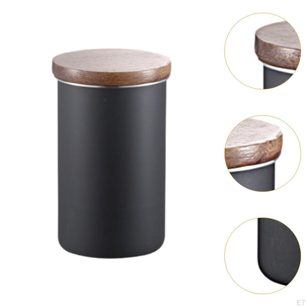 Food Container Airtight Kitchen Jar Tea Coffee Powder Storage Canister for Bath