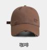 Spring And Summer Hole Soft Top Baseball Cap Men And Women Versatile Sun Protection Shade Cap Solid Color Couple