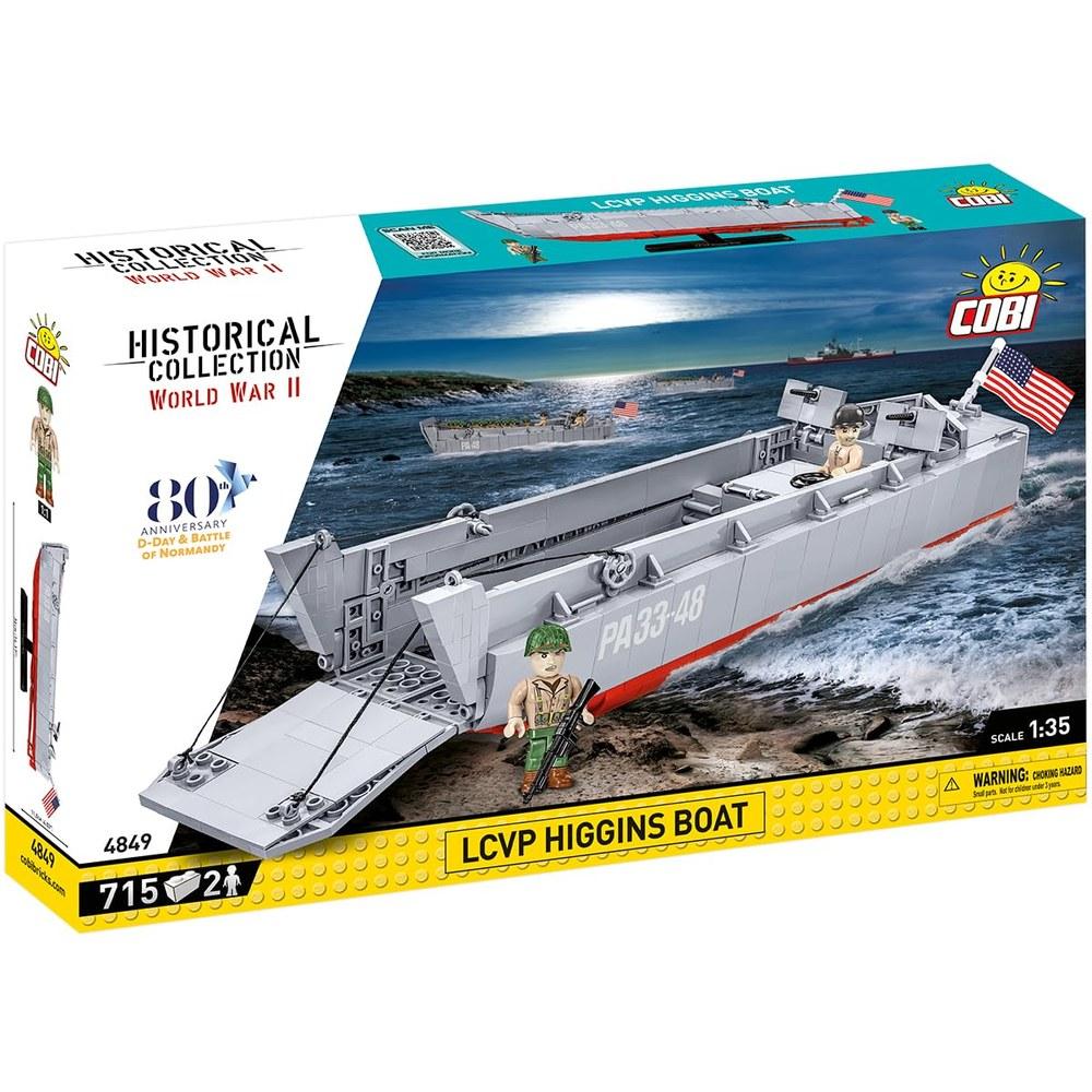 Cobi WWII Historická sbírka Přistávací člun Higgins U.S.. Armáda Měřítko 1/35 #4849