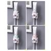 Automatic Toothpaste Dispenser Set Easy To Install Wall-Mounted Toothpaste Squeezer with Toothbrush Holder Bathroom Accessories