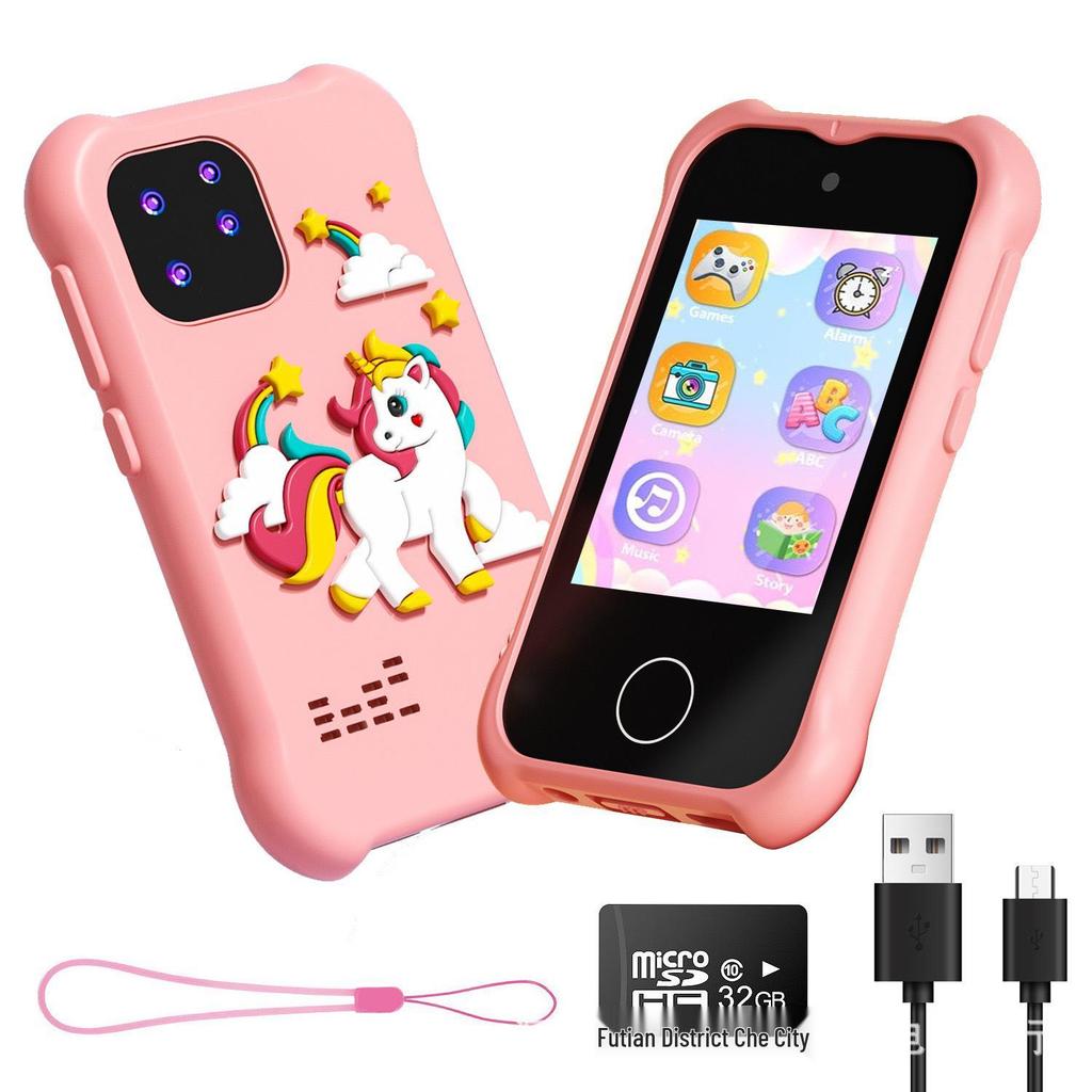 Unicorn & Shark S3 Kids' Touchscreen Phone Camera Toy
