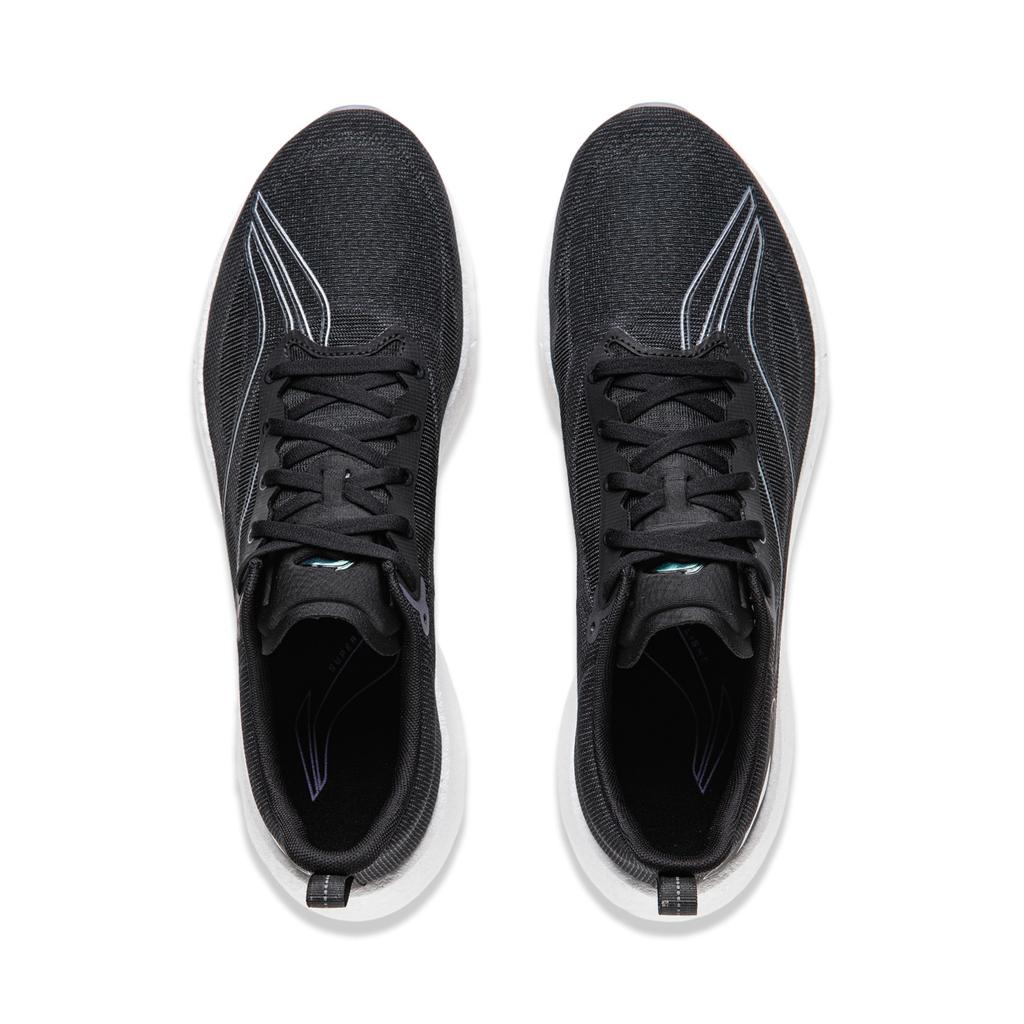 Li-Ning Li Ning Ultra Light 21 Slip Resistant, Abrasion Resistant, Breathable Low top Casual Running Shoes Men's Black White ARBU001-38