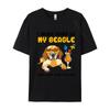 I Work Hard So My Beagle Can Have A Better Life TShirts Funny Cotton Tees Printing Tops Tee Loose Designer T Shirt