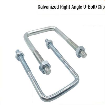 DeLi M10 Galvanized U-Bolt Fixing Buckle