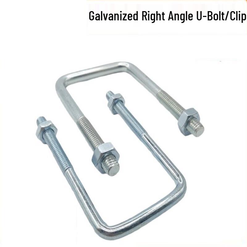 DeLi M10 Galvanized U-Bolt Fixing Buckle