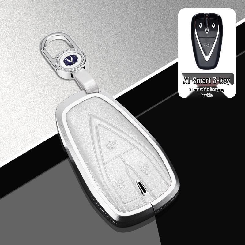 Changan Car Key Cover for Third Gen CS75 Plus, Yidong Plus, CS55, and CS35 Plus