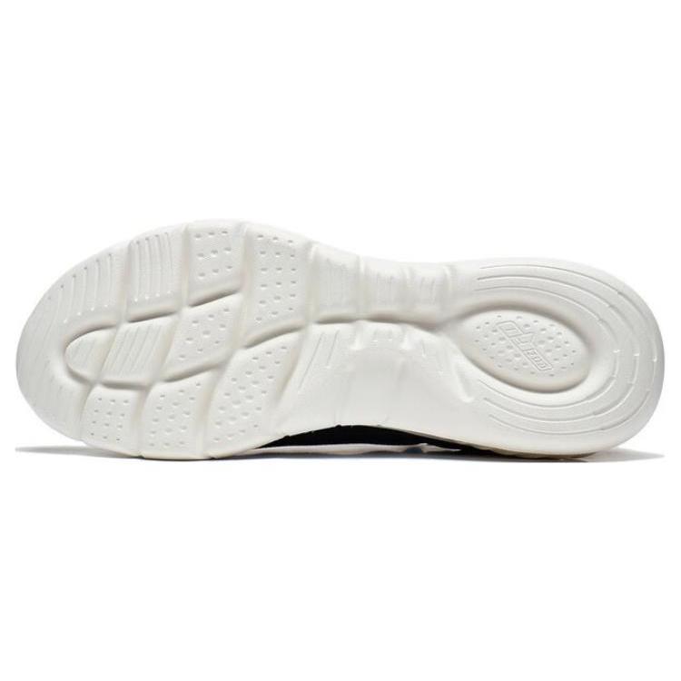 New LiNing EasyFit Fle Wear Resistant Breathable Cushioning Low Top Running Shoes Men's Black Blue ARST073-3