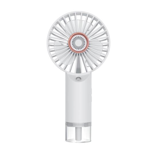 

Handheld Misting Fan Portable Rechargeable Spray Fan with Long Battery Life Travel Cooling Fan with Multi-Level Wind and Spray Modes for Travel Home белый