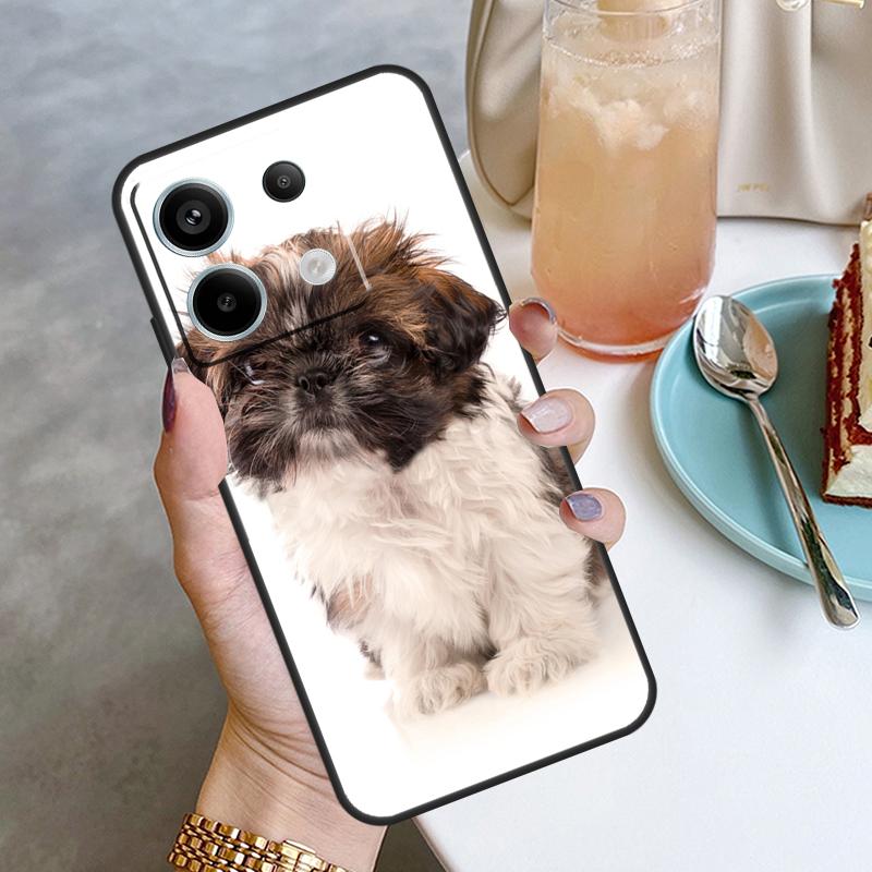 

Shih Tzu Puppy Dogs Case For Xiaomi Redmi Note 13 8 9 10 11 12 Pro 12S 11S 10S 9S Redmi 13C 9C 10C 12C Cover Redmi 10A