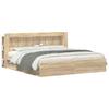 Tête de lit avec rangement - MAISON EXCLUSIVE - Maison Exclusive - Chêne Sonoma - Bois d'ingénierie - Rangement intégré