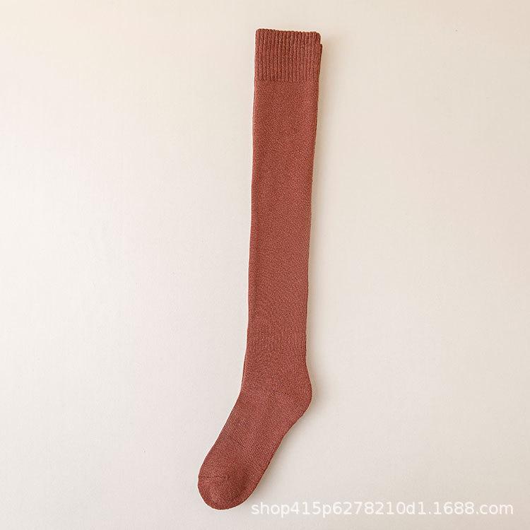 

Женские гольфы выше колена, нескользящие чулки для весны, осени и зимы One Size