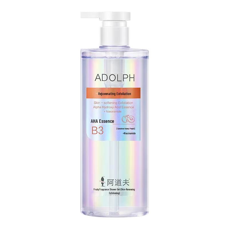 ADOLPH Exfoliating Fruit Scented Shower Gel