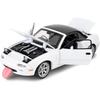 1/32 Mazda MX-5 Alloy Model Car Toy with Pullback,Removable Top,Blinking Lights with Sound and Bright Lights, Collectible Grade Gift for Kids (Red)