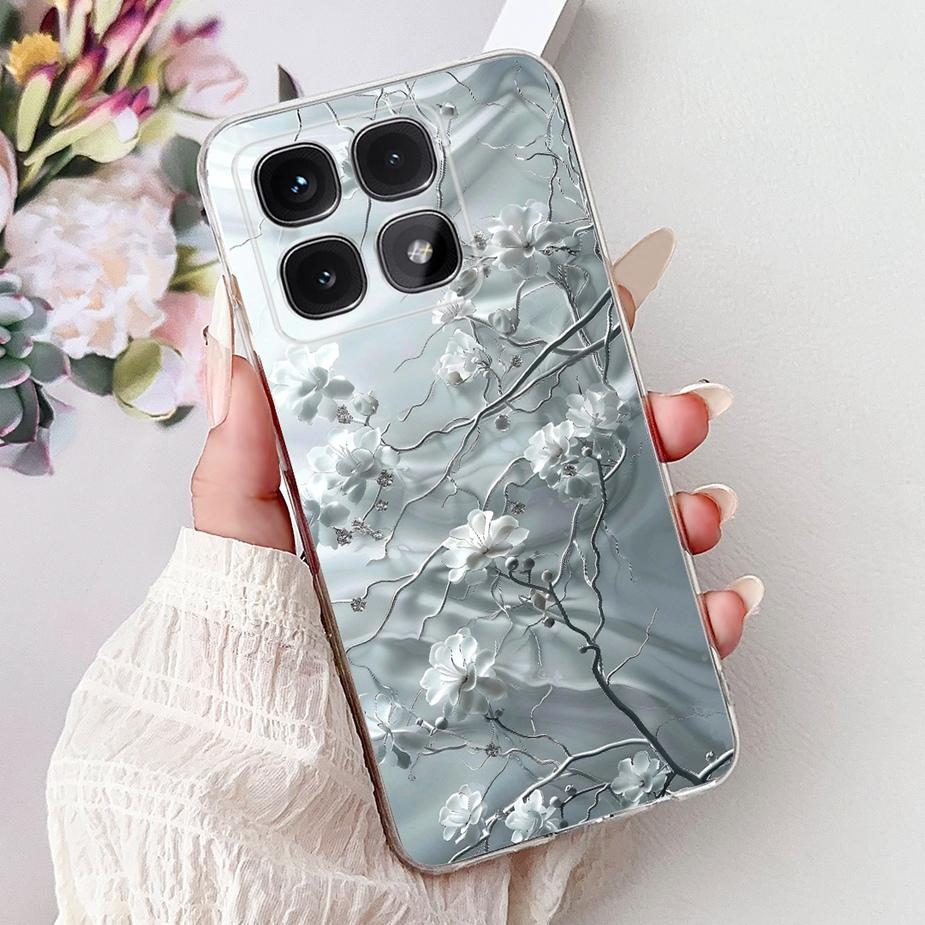For Xiaomi 14T Pro Case 2025 New Luxury Painted Cover Clear Silicone Phone Case For Xiaomi Mi 14T Pro Mi14T 5G Soft Fundas Coque