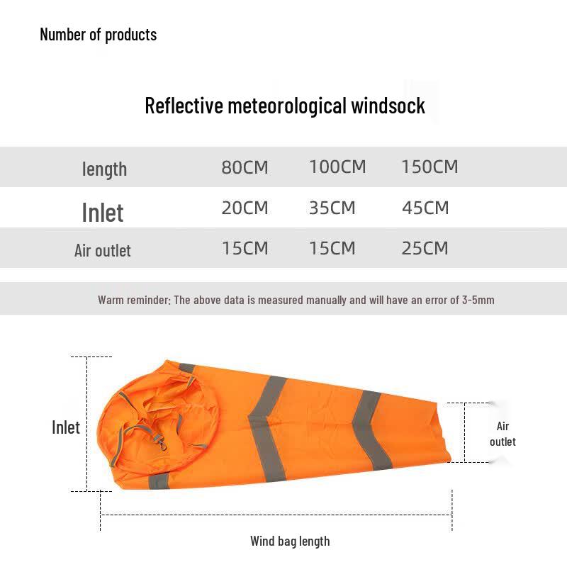 Durable Reflective Outdoor Industrial Windsock
