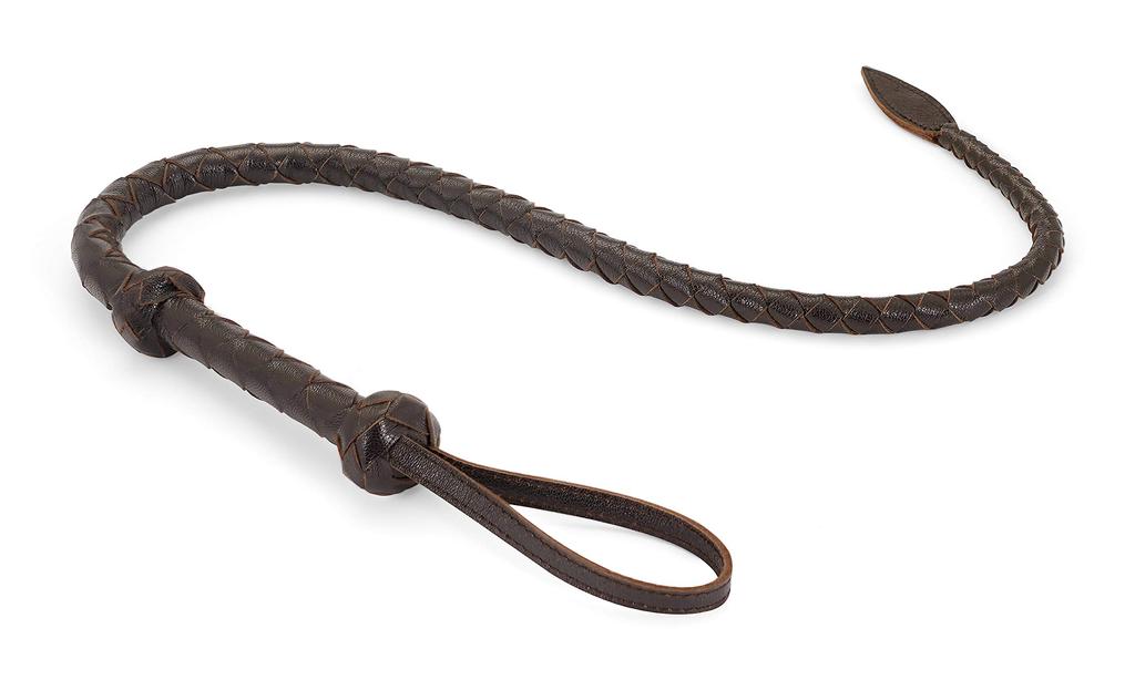 Liebe Seele Single Whip SM Goods Genuine Leather Sheep Leather Queen Punishment Training Cosplay Props