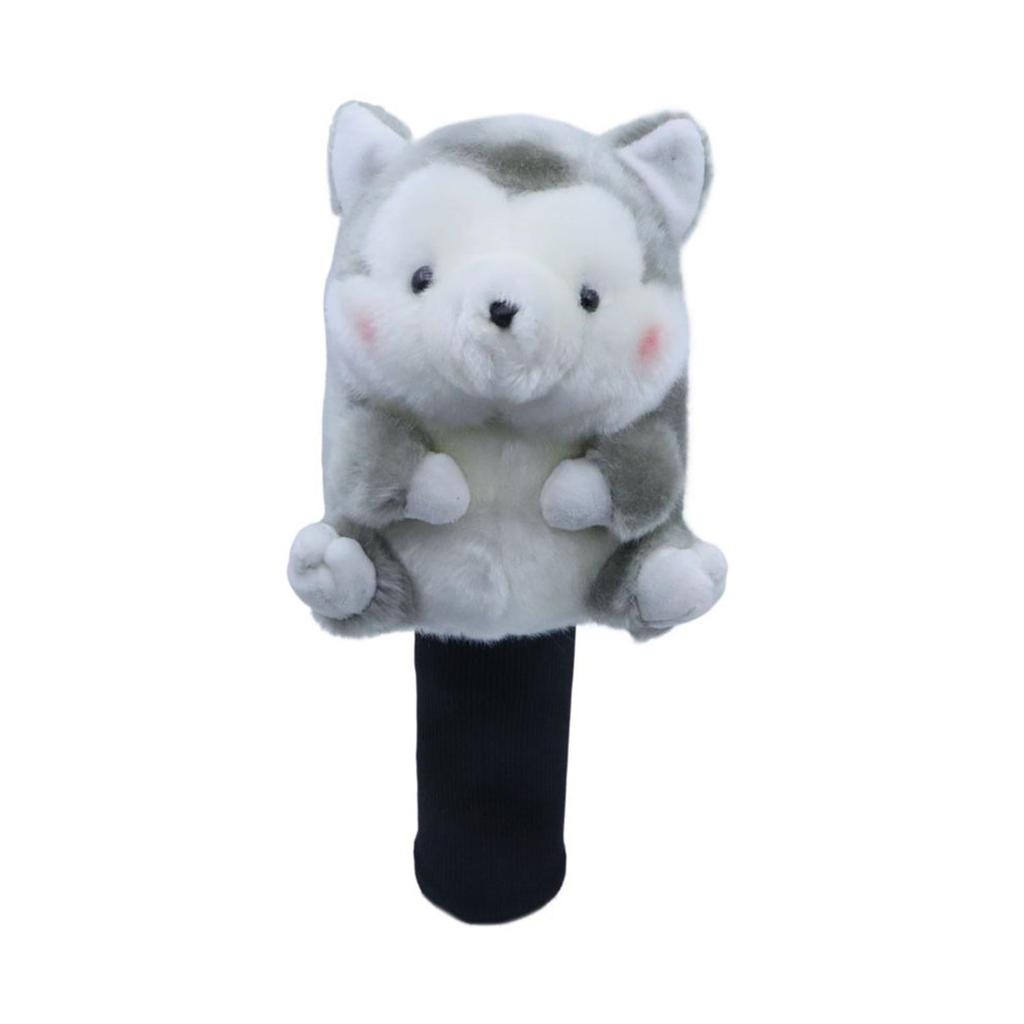 Cute Cartoon Animal Plush Golf Headcover Soft Hybrid Driver Cover Golf Club Accessories Gift Golf Sport Easy to Use Unique Desig