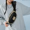 New LiNing Wade Artist DFT Collaboration Fabric Shoulder Bag Crossbody Bag Fanny Pack Regular Unisex Khaki ABDR550-2