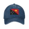 Flag of Papua New Guinea Baseball Cap Tactical Cap Beach Outing Hood Fashionable Elegant Womens Hats Unisexs