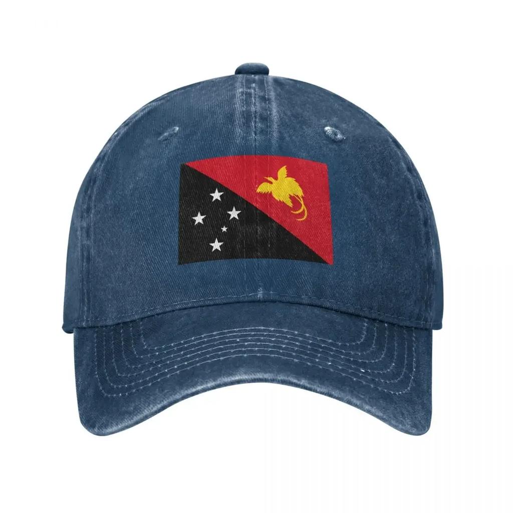 Flag of Papua New Guinea Baseball Cap Tactical Cap Beach Outing Hood Fashionable Elegant Womens Hats Unisexs