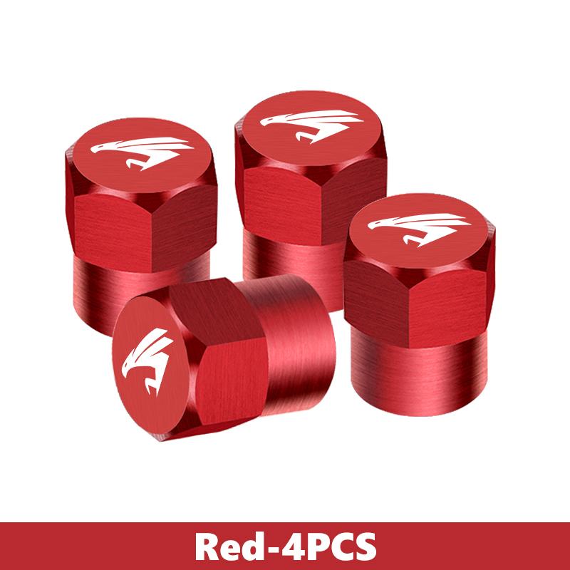 For Toyota Car Logo Wheel Tire Valve Caps Tyre Rim Stem Cover Decorative Accessories Harrier RAV4 CHR Corolla Camry Highlander RJ6
