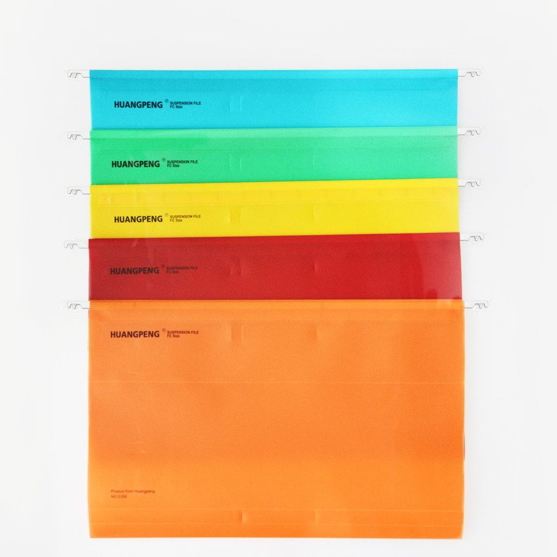 Thickened A4 Folder Hanging Hanging Folder Suspension Clamp Clip FC Hanging Laborers F4 Property File Binder Quick Labor Bag