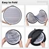 Homaisson Car Dent Detection Board With Storage Bag, 32 Inch Striped Light Reflector Board, Flexible Foldable Dent Panel, Dent Fix Tool For Vehicle