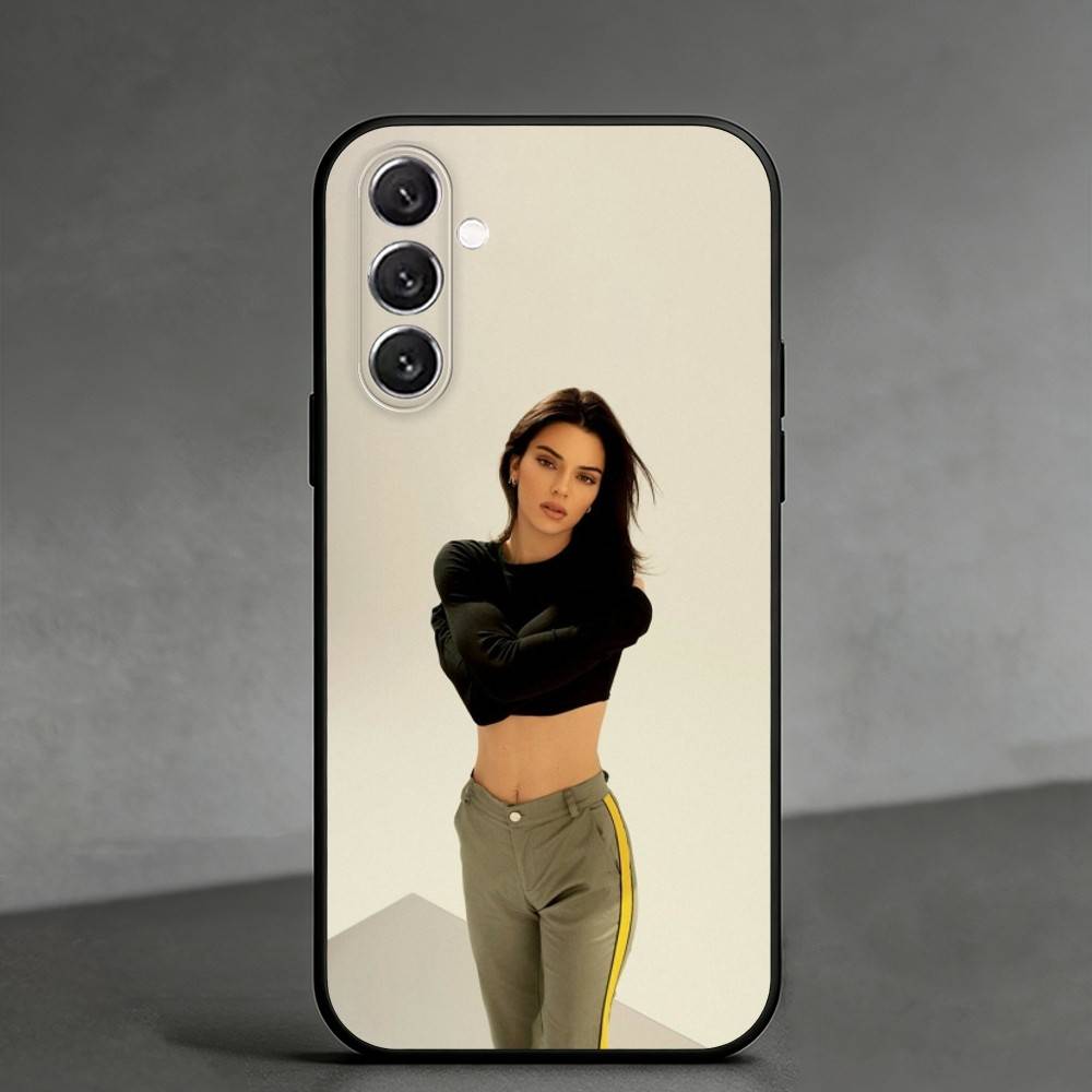 

K-Kendall Jenner Phone Case For Samsung Galaxy A91,80,73,72 ,71,53,52,32 ,31,22,21s,20,Soft Black Case Samsung a72