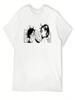 Ken And Momo Dandadan T-Shirt Anime Clothes New Gifts And T-Shirts Plus Size Clothes Vintage T Shirt Unisex