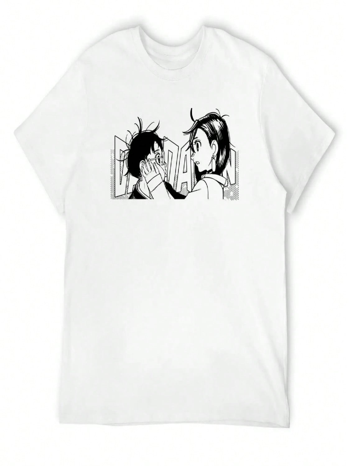 Ken And Momo Dandadan T-Shirt Anime Clothes New Gifts And T-Shirts Plus Size Clothes Vintage T Shirt unisex S разноцветный