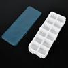 Rubber Cover Palette Box Watercolor Pigment Modulation Box (12 Compartment Joinable)