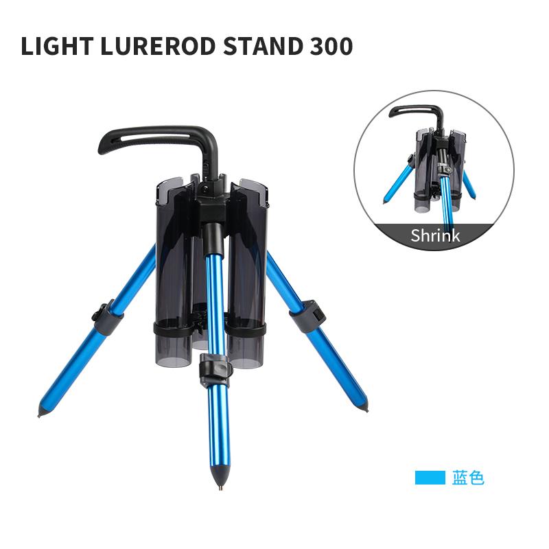 Portable Fishing Rod Tripod Stand Aluminum Alloy Rod Holder Support Bracket Pole Stand Fishing Accessories Outdoor Tools