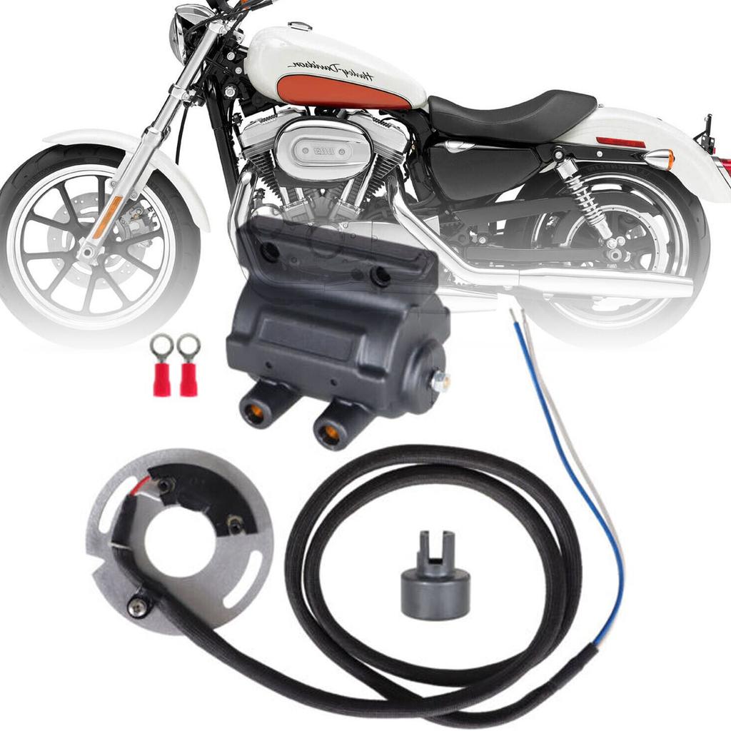 High Performances Ignition Coil Set Suitable for Big Twin DSK6-1 DC7-1 Upgrade Your Engine Power with Double Fire System