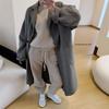 Women's Fleece-Lined Casual Sweatshirt Set: High-End 25, Autumn/Winter, Warm Thickened Sweatpants, Pure Cotton