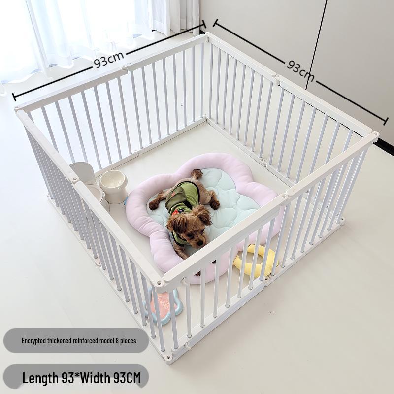 Meng Xiao Bao Indoor Pet Fence & Gate for Small To Medium Dogs and Rabbits