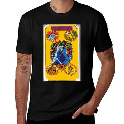 The World Jojo Tarot Card  Hd Tshirt Holiday Casual Short Sleeve Top