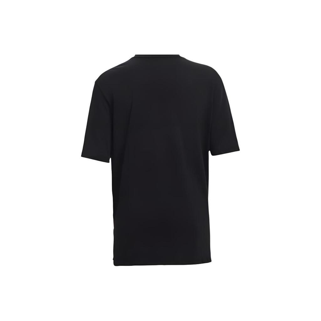 Under Armour Loose Training Sports T-Shirt Women Tops Black 1363206-001