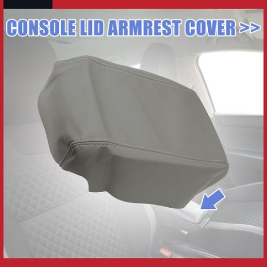 Pack of 1 For Toyota Avalon 05-12 Car Center Console Lid Armrest Pad Cover Gray
