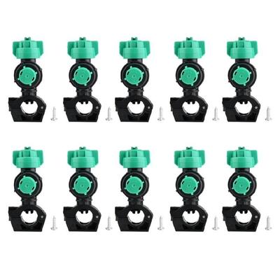 External Thread Sprayed Nozzles Durable Anti Drip Design Adjustable Flows For Agricultural Use Gardening Irrigation Set
