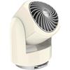 Air Circulator Fan, Quiet Portable Travel Fan for Office or Bedroom, Adjustable Head, 2 Speeds, Vintage White