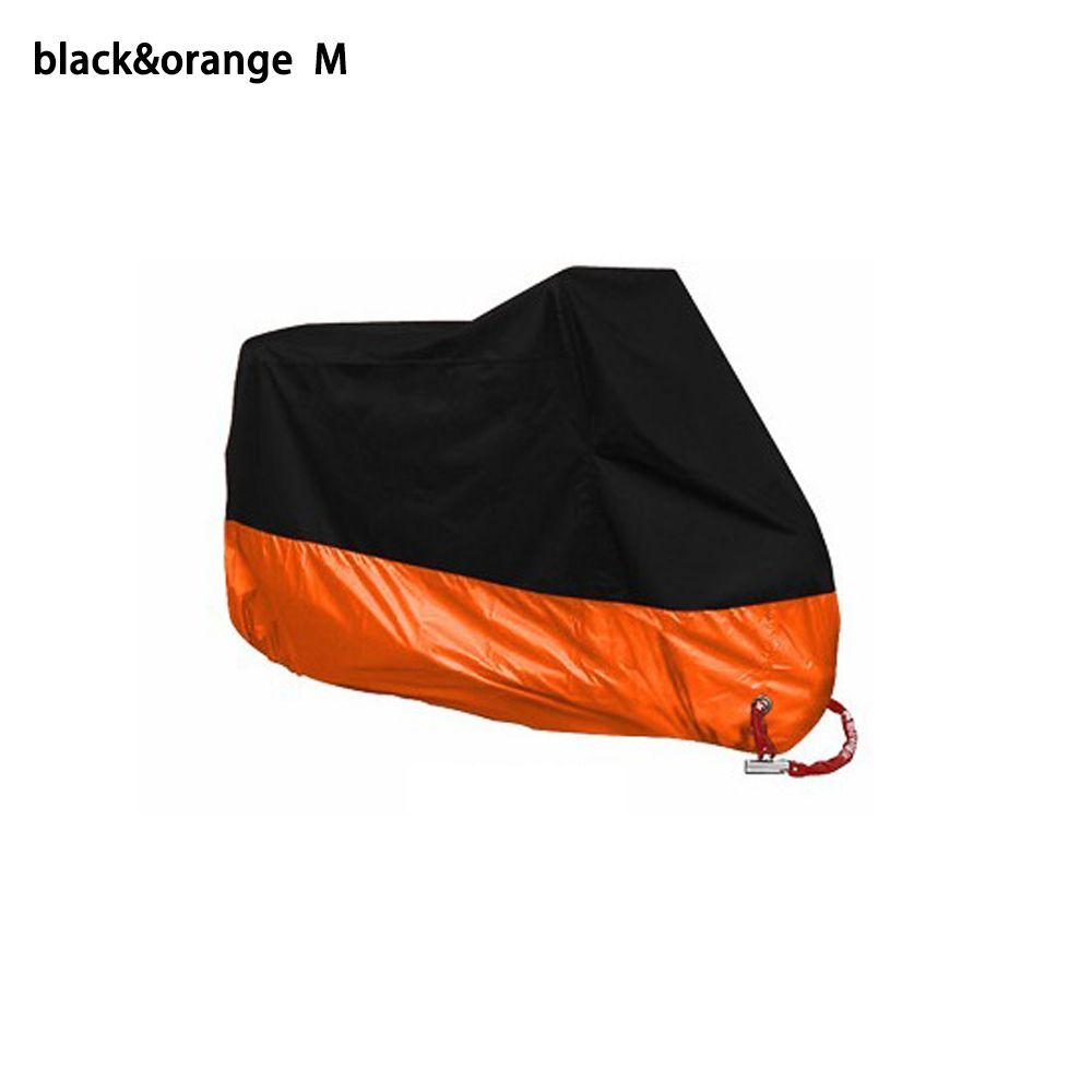 Capa de Motocicleta Portátil de Nylon Dobrável Anti Chuva Poeira Escudo Previne Geada Sombra de Sol