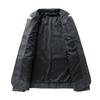 Retro American Biker Faux Leather Jacket Men Autumn Loose  All Match Fashion Motorcycle Casual Coat