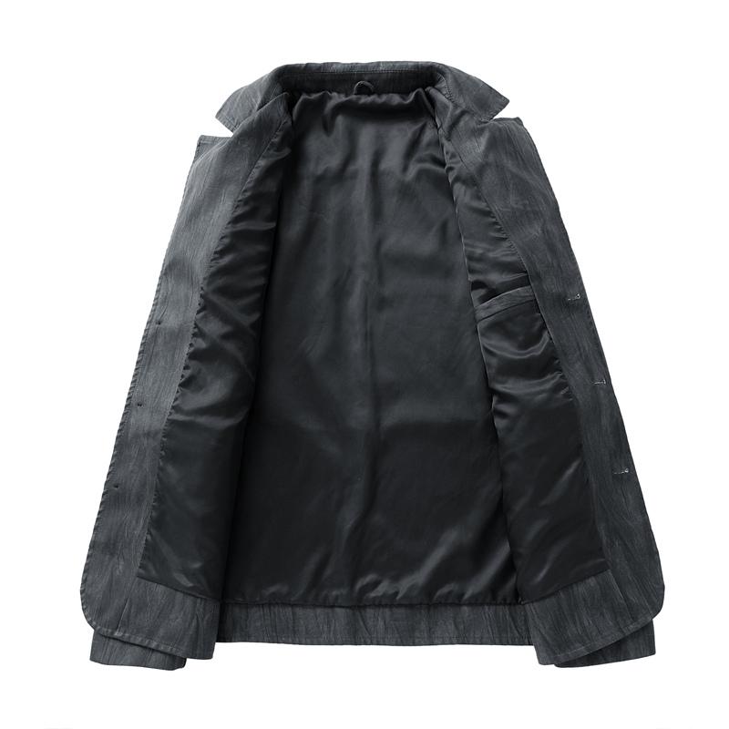 Retro American Biker Faux Leather Jacket Men Autumn Loose  All Match Fashion Motorcycle Casual Coat