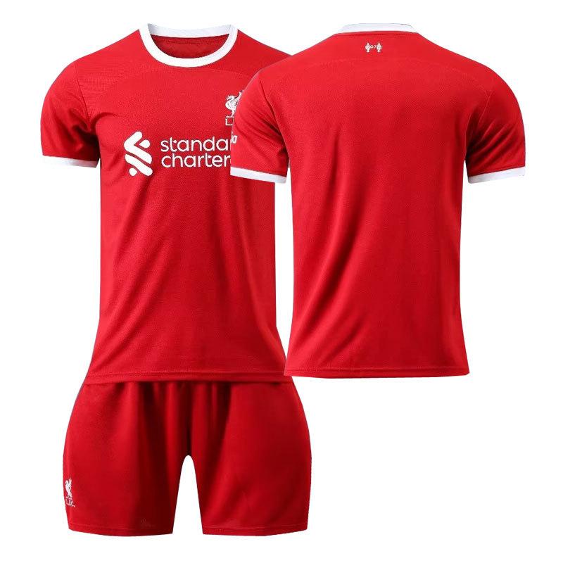 Домашняя футболка Ливерпуля 2023-24 №11 Салах Футбольные футболки 18