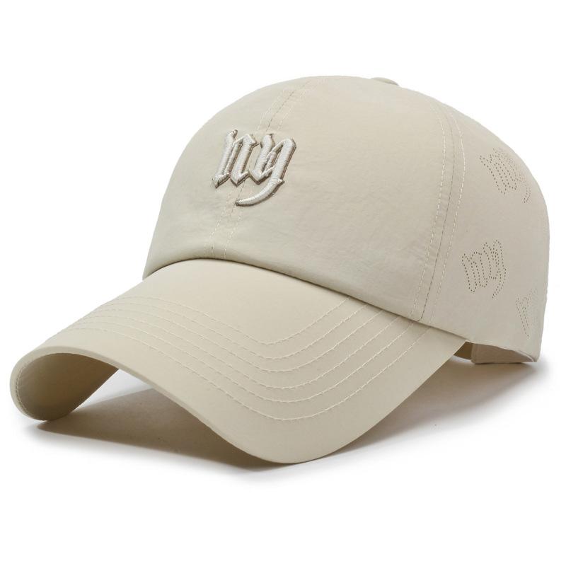 

Быстросохнущая кепка с вышивкой, женская весенне-осенняя бейсболка от солнца, мужская уличная кепка хаки